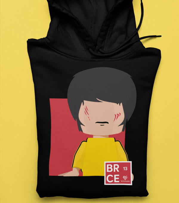Sweat à capuche unisexe Collection #13 - Bruce Lee