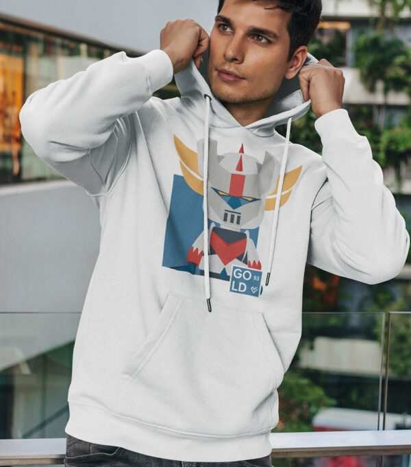 Sweat à capuche unisexe Collection #93 - Goldorak