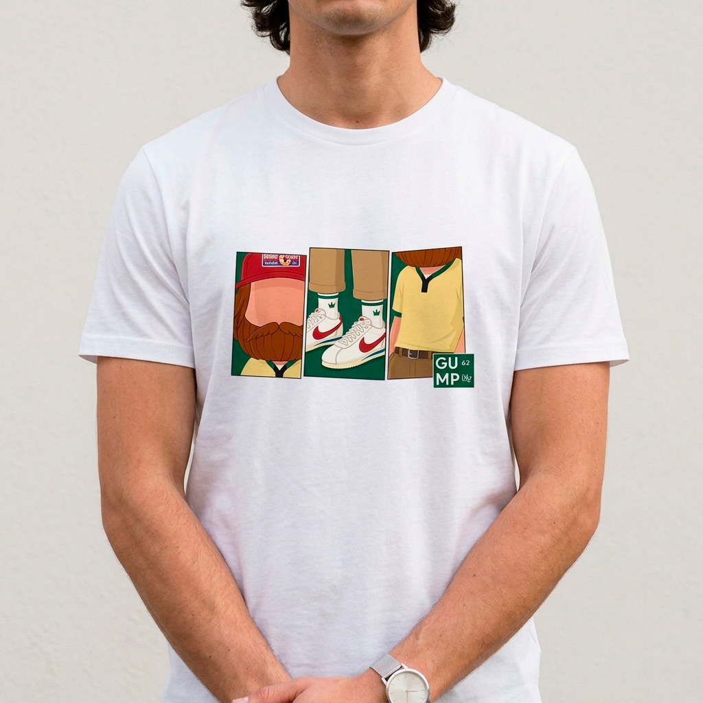 T-shirt Homme Capsule Sneakers #62 – Gump – Image 2