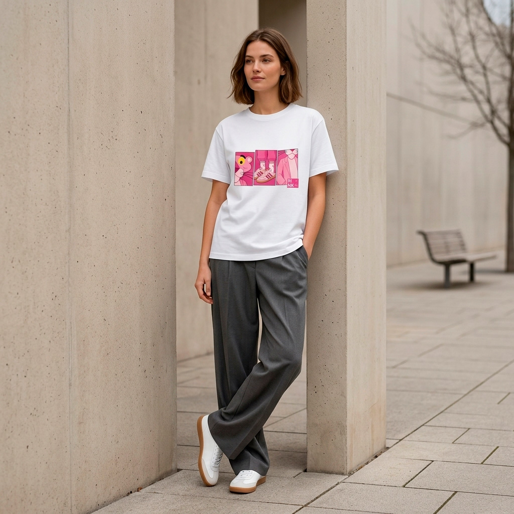 T-shirt Femme Capsule Sneakers #22 – Pink